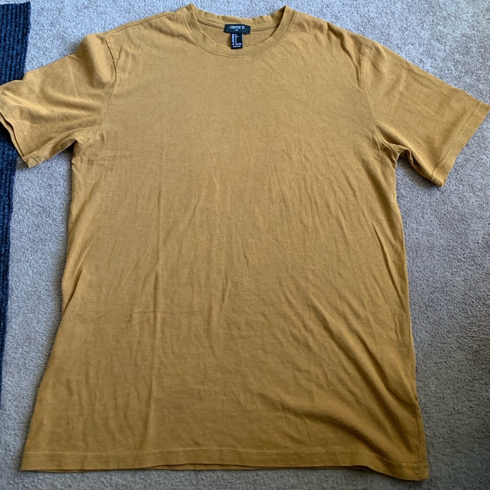 Yellow mustard shirt FOREVER 21